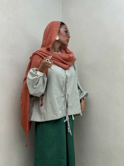 شومیز آستین گت