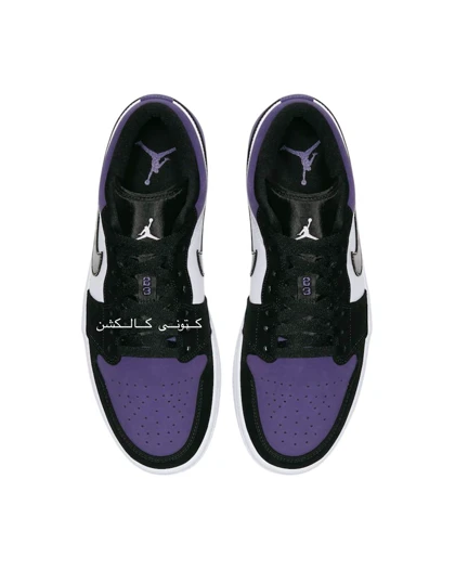 کتانی ویتنامی نایک ایر جردن وان لو Nike Air Jordan 1 Low Court purple