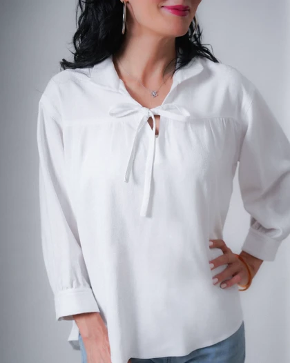 شومیز لیوا (سفید)