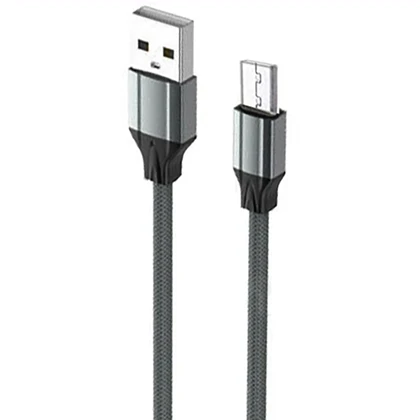 کابل میکرو یو اس بی الدنیو LDNIO مدل LS441 جریان 2.4 آمپر 1 متری