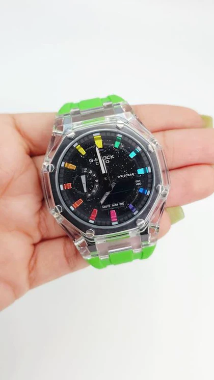 ساعت مچی اسپرت جیشاک کاسیو G-Shock Casio GMA 2100 های کپی مسترکوالیتی