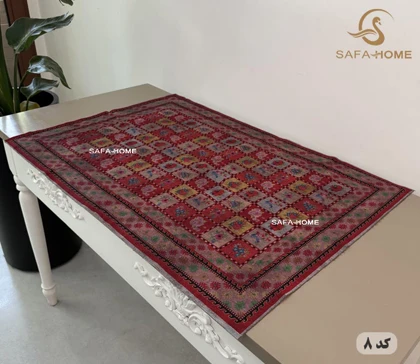 سفره رومیزی مخمل ترک 70100 طرح سنتی