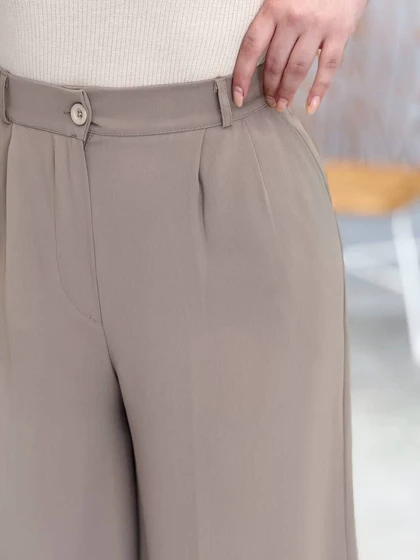 3374-شلوار کرپ فول بگ کد 331