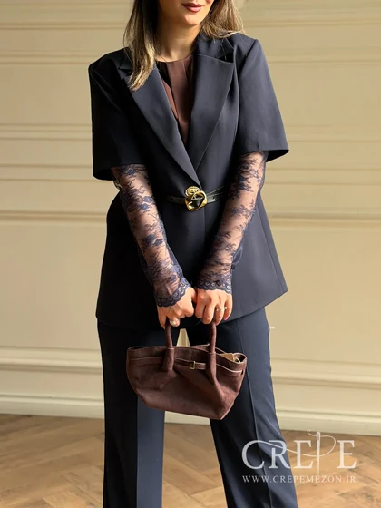 کت تک هرمس آستین دانتل