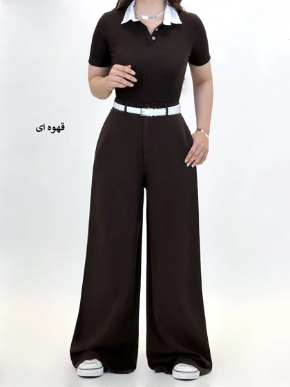 7141-شلوار بگ سیلورین