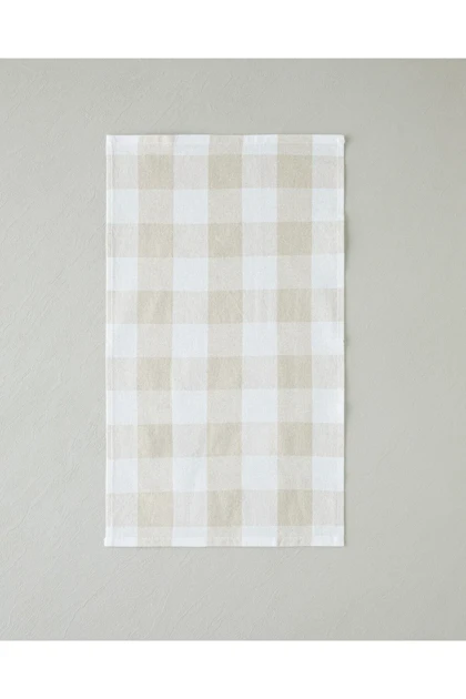 دستمال خشک‌کن دو عددی English Home مدل Fresh Grid - بژ