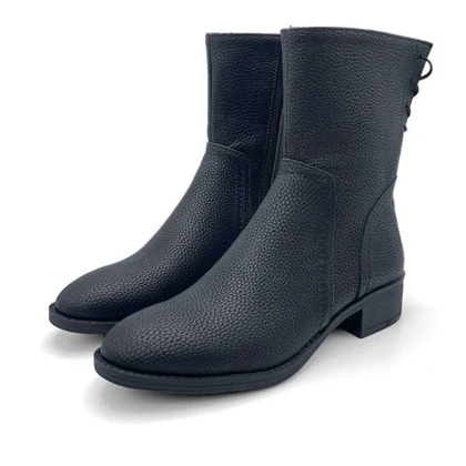 کفش نیم بوت زنانه پشت بندی فلوتر مدل 0119_Boots