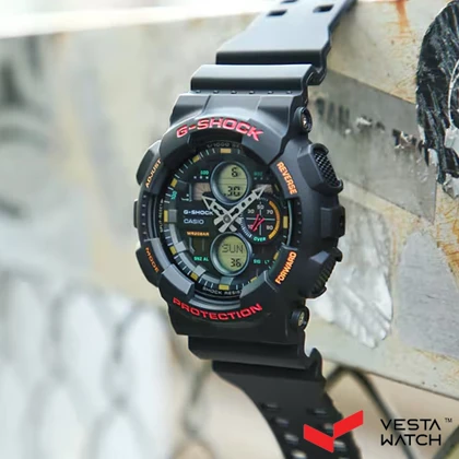 ساعت مچی مردانه کاسیو جی‌شاک CASIO G-SHOCK مدل GA-140-1A4DR