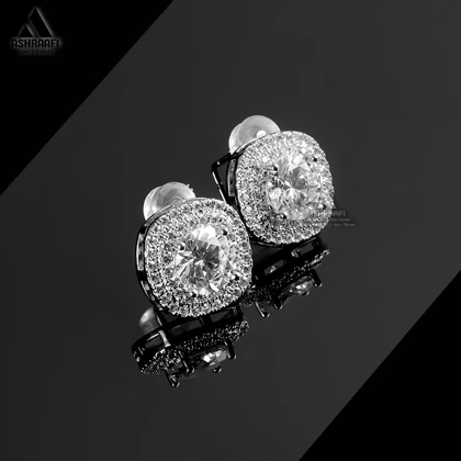 گوشواره زنانه Diamond Earrings S4