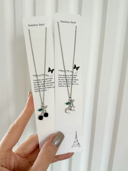 گردنبند آلبالو 🍒