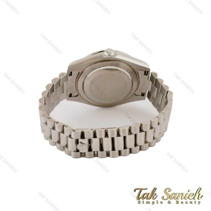 ساعت رولکس دی دیت مردانه سیلور صفحه آبی اعداد عربی Rolex-5361-G