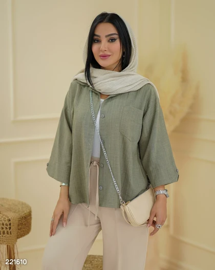 شومیز مدل کیناز کد 2216