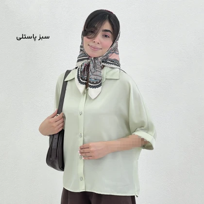 شومیز زنانه مودال آستین کیمونو | آی بولک