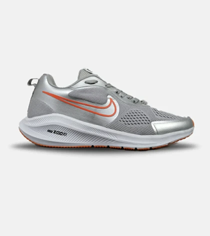 کفش کتانی مردانه طوسی نارنجی نایک NIKE PEGASUS V10