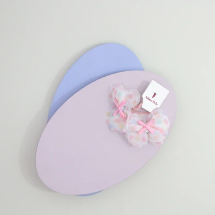 کش پاپیونی حریر – پک 2 عددی نرم و دخترانه با پاپیون‌های ربان‌دار