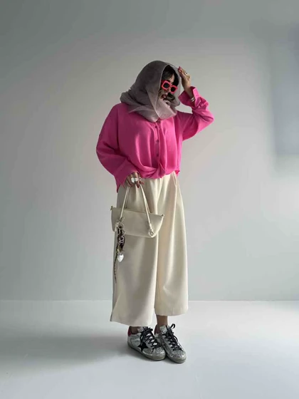 شومیز لینن جلوگره