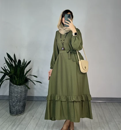 پیراهن مانتویی دل آرا 3