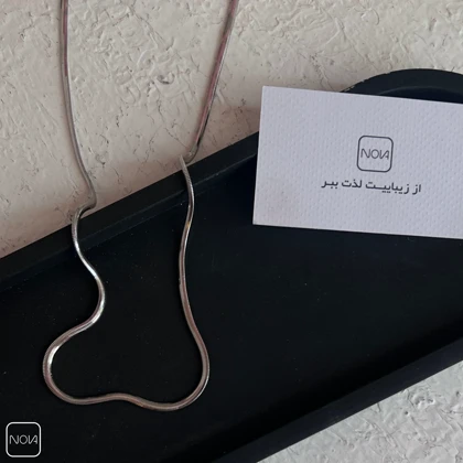 گردنبند نقره مردانه ماری کد 0251237