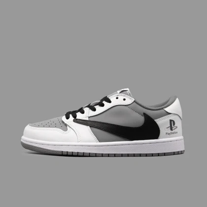 نایکی جردن 1 ساق کوتاه ترویس اسکات پلی استیشن Nike Jordan 1 Low Travis Scott Playstation