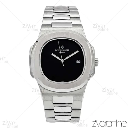 ساعت پتک فیلیپ ناتیلوس مردانه صفحه مشکی مهندسی 106056
