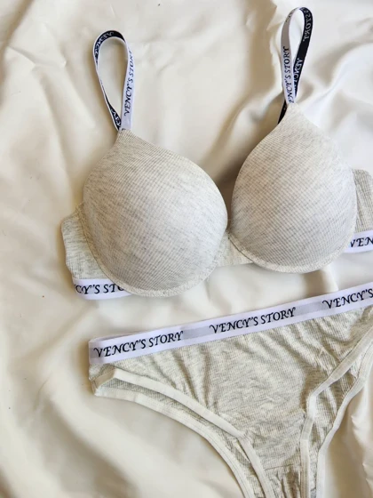 ست شورت و سوتین نخی کد: 9138