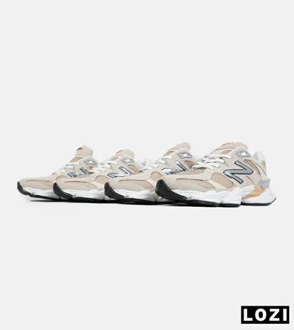 کفش کتانی مردانه و زنانه کرم طوسی NEW BALANCE 9060