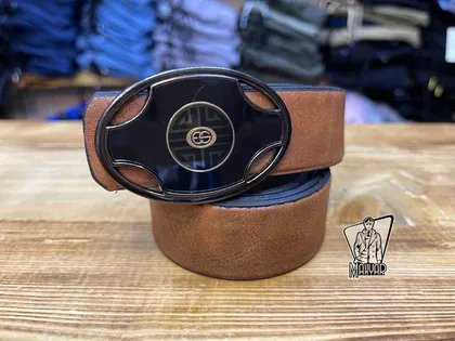 کمربند عسلی مردانه GUCCI