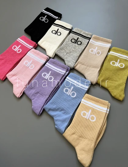 جوراب ساق‌دار زنانه الو (alo) رنگی