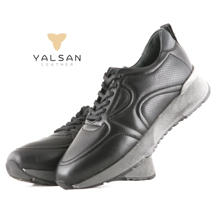 کفش روزمره زنانه چرم یلسان مدل ناتاشا کد 632-GN