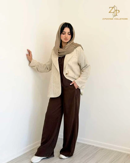 کت تک زنانه لینن میلانو