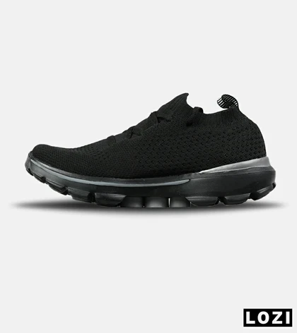 کفش کتانی مردانه و زنانه مشکی اسکیچرز SKECHERS مدل 7596