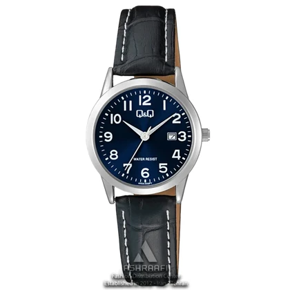ساعت کیو اند کیو بند چرمی Q&Q A45A-005PY