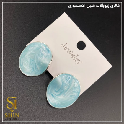گوشواره مینا کاری شده کد gzm82