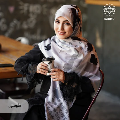روسری نخ پنبه سارنگ