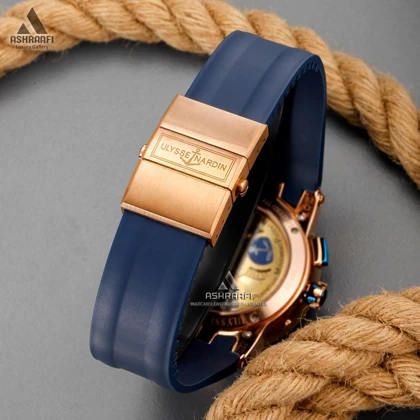 ساعت مچی اولیس ناردین سورمه‌ای Ulysse Nardin-20