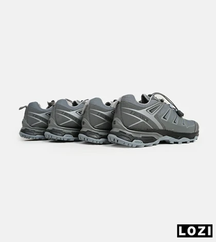 کفش کتانی بزرگ پا طوسی خاکستری I-Runner