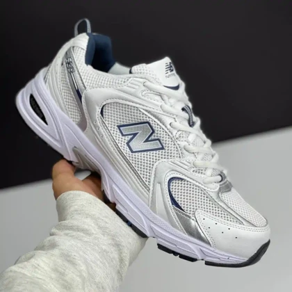 نیو بالانس 530 سفید سورمه‌ای New Balance 530 White Navy