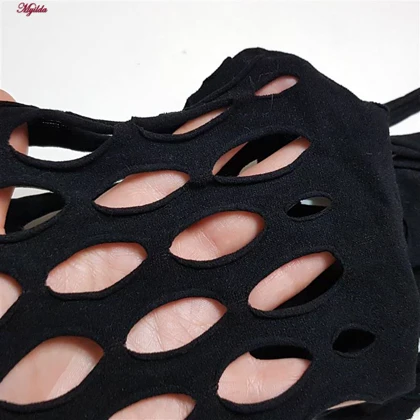 سرهمی فانتزی مدل فیشنت کد 4855-7120 رنگ مشکی