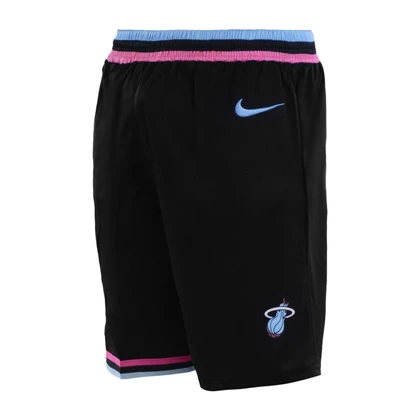 ست رکابی و شلوارک بسکتبالی میامی هیت مدل Nike-DRI FIT-5B119 مشکی