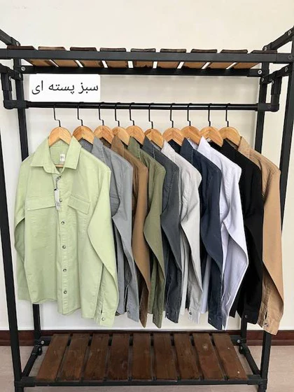 پیراهن کتان دوجیب 2639