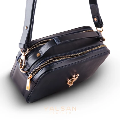 کیف دوشی و دستی زنانه چرم یلسان مدل اطلس کد 099-HRM