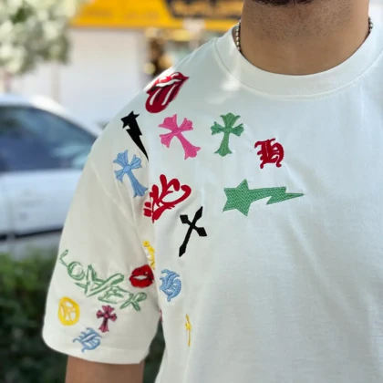 تیشرت کروم هارتز Chrome Hearts - SX سفید 275