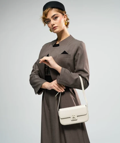 کیف دوشی زنانه چرم مصنوعی اسپرت دیوید جونز DAVIDJONES