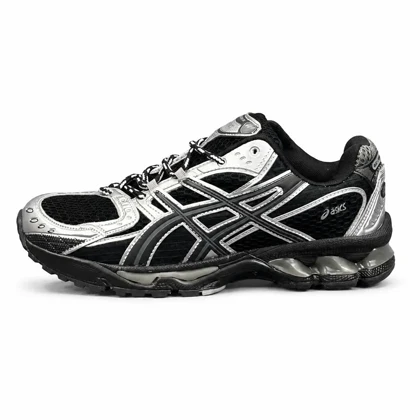 کفش کتانی مردانه مدل اسیکس مشکی طوسی ASICS