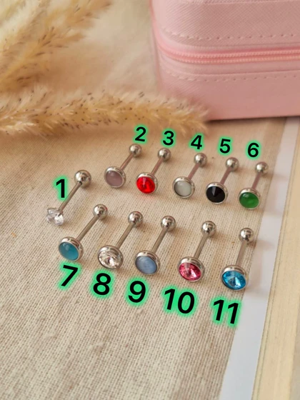 پیرسینگ زبان استیل