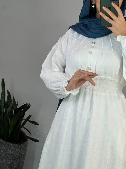 پیراهن مانتویی پریناز