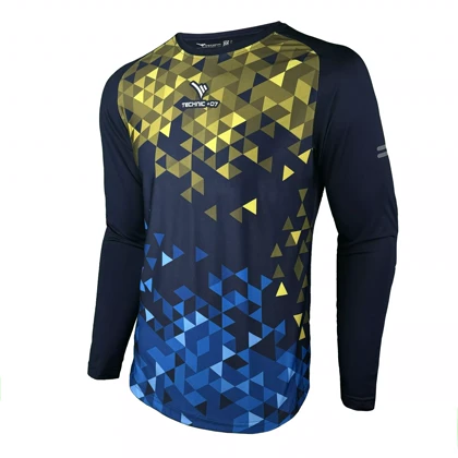 تیشرت ورزشی گلری مردانه تکنیک پلاس 07 مدل GO-114