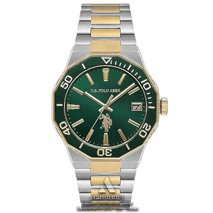 ساعت یو اس پولو صفحه سبز U.S. Polo Assn. USPA1120-01