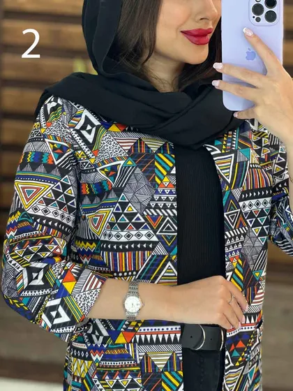 مانتو طرحدار سنتی