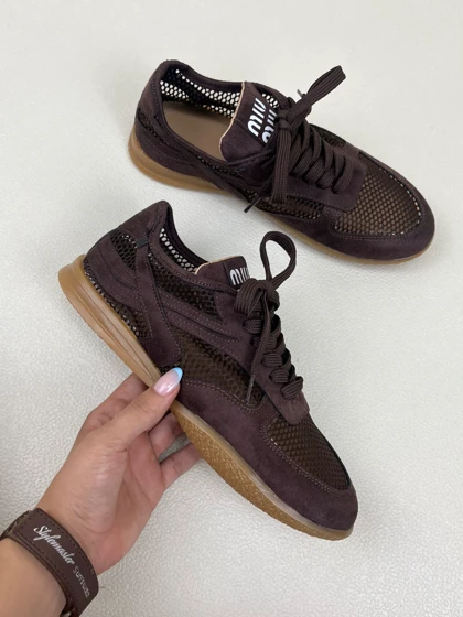 کتانی ونس زنانه توری میو میو بندی MIU MIU کد 1530